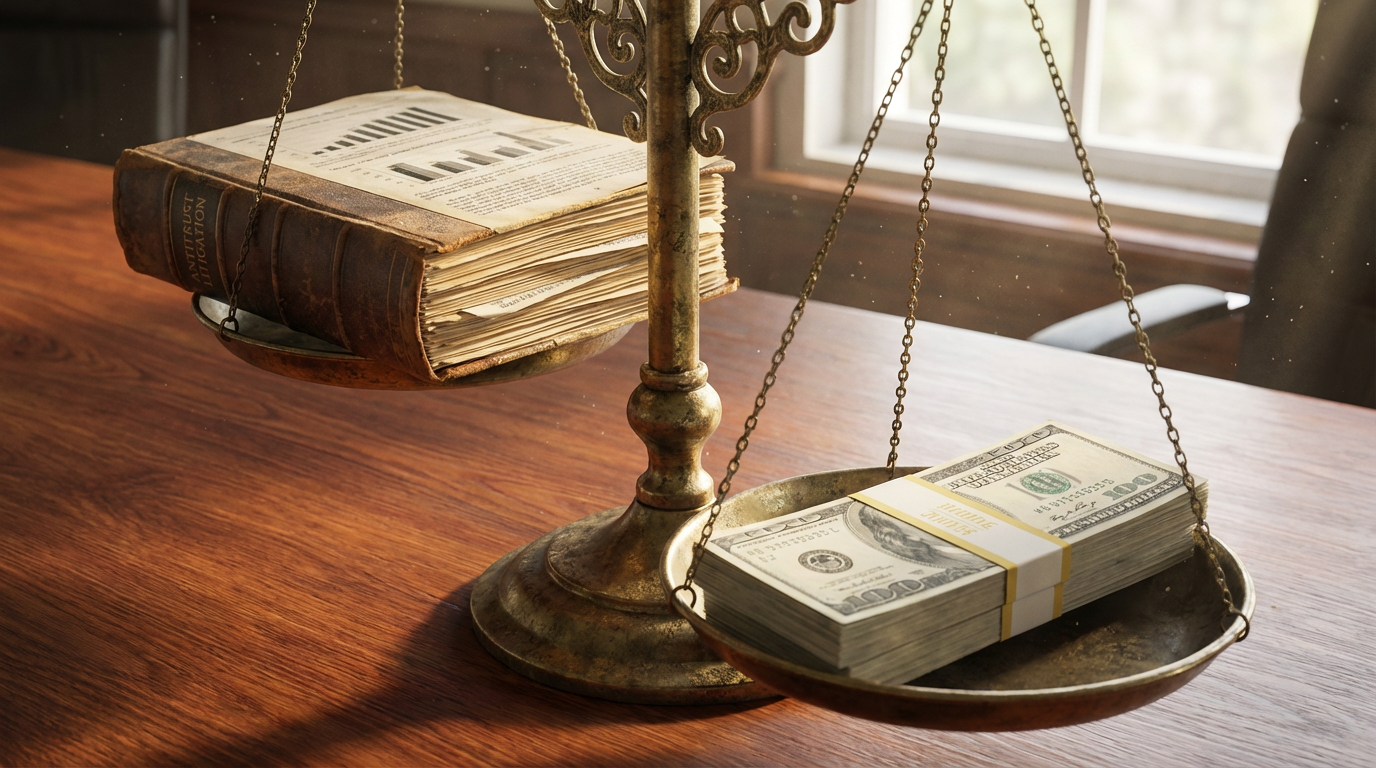 Weighing Immediate Liquidity Against Protracted Antitrust Litigation