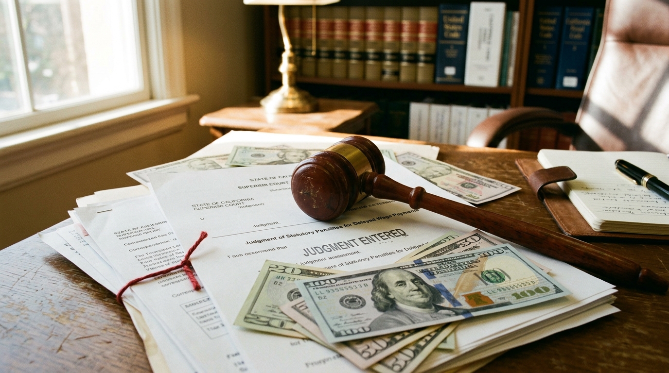 Strategic Solutions For Recovering Unpaid Lost Wages From Insurance Carriers Leveraging Statutory Penalties For Delayed Wage Payments