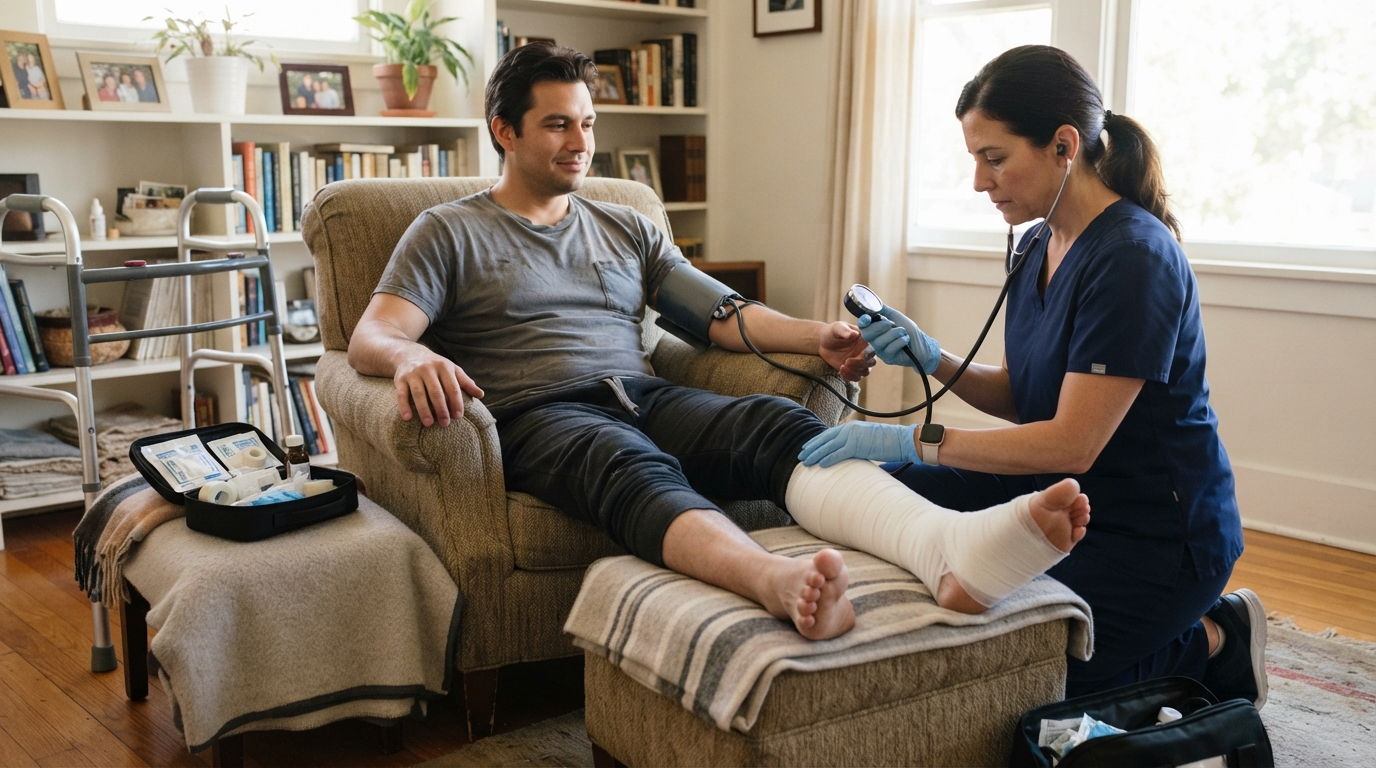 Workers’ Comp Home Care Coverage After A Workplace Injury Covered In-Home Medical Services